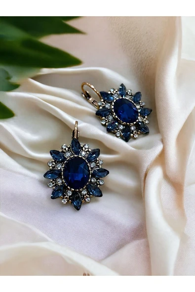 Zirkon Taşlı Küpe - Resim 4