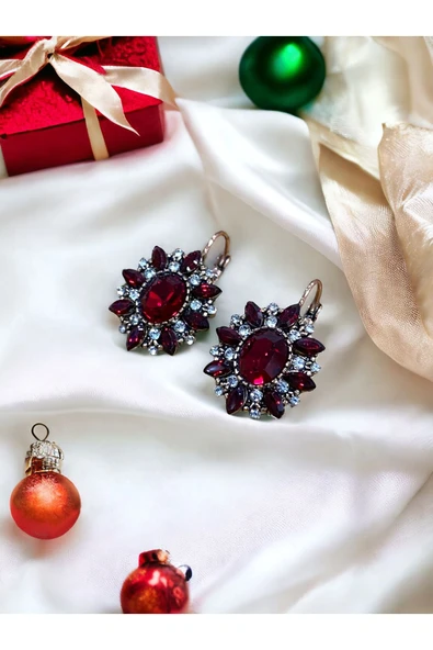 Zirkon Taşlı Küpe - Resim 5