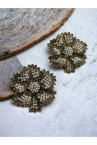 Çiçek Küpe - Resim 3