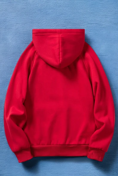 Papatya Kelebek Baskılı Oversize Sweatshirt - Resim 8