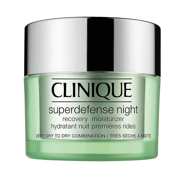 Clinique Superdefense Kuru Ciltler İçin Gece Kremi 50ml