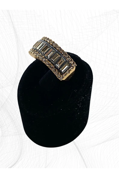 Elmas Montür Zirkon Taşlı Yüzük - Resim 8