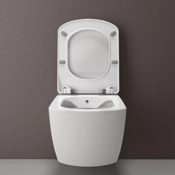 Creavit Elegant Amortisörlü Klozet Kapağı Beyaz KC1103.01.0000E - 3