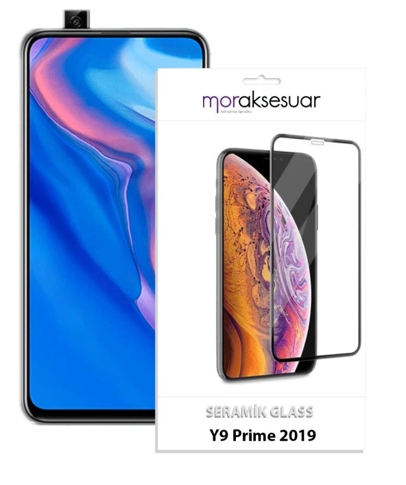 Huawei Y9 Prime 2019 Seramik Ekran Koruyucu Esnek Parlak Cam