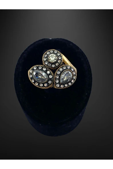 Elmas Montür 3'lü Yüzük - Resim 6