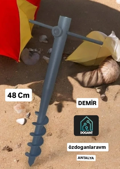 Fırtına Şemsiye Çadır Kazık Bahçe Plaj Yer Sabitleme Demir Kazık Sabitleme