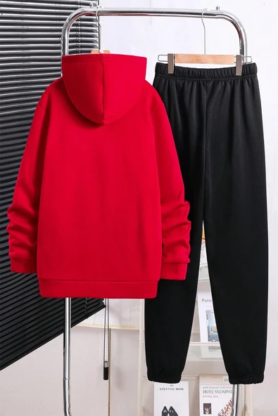 Galaksi Astronot Baskılı Çocuk Rahat Eşofman Takımı - Resim 4