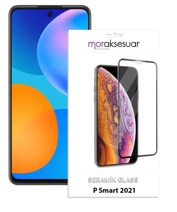 Huawei P Smart 2021 Seramik Ekran Koruyucu Esnek Parlak Cam