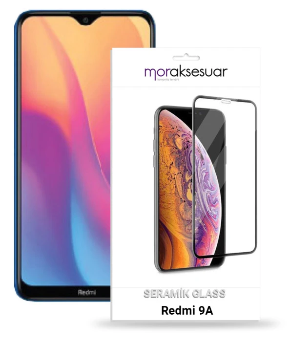 Xiaomi Redmi 9A Seramik Ekran Koruyucu Esnek Parlak Cam