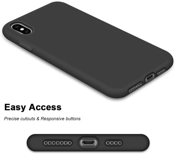 Apple iPhone XR Kılıf Ultra İnce Kaymaz Kadife Silikon - 12