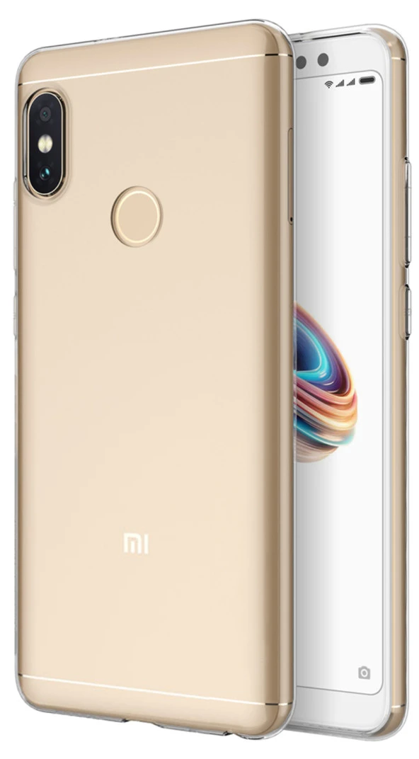 Xiaomi Redmi Note 6 Pro Kılıf Şeffaf Hibrit Silikon Tam Koruma