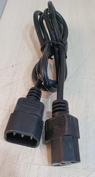 1 Metre Power Supply Bilgisayar Güç Kablosu UZATMA KABLOSU