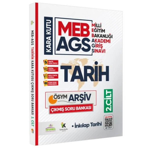 MEB AGS Tarihin Kara Kutusu 2.cilt En Kapsamlı ÖSYM Çıkmış Soru Bankası Konu Özetli Dijital Çözümlü