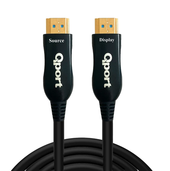 QPORT Q-HDMI253 HDMI 2.0 V ALTIN UÇLU KABLO 25 MT - 2