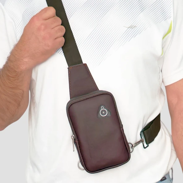 Lederax Hakiki Deri Mini Omuz Çantası LD531 - 7