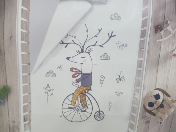 BANIAN BEBEK NEVRESİM TAKIMI GİNGER - Resim 2