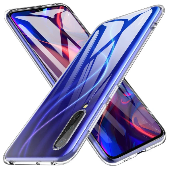 Xiaomi Mi 9 Lite Kılıf Şeffaf Hibrit Silikon Esnek Tam Koruma - 3