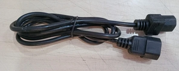 1 Metre Power Supply Bilgisayar Güç Kablosu UZATMA KABLOSU - 2