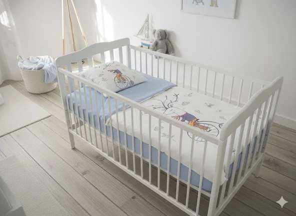 BANIAN BEBEK NEVRESİM TAKIMI GİNGER ürün görseli