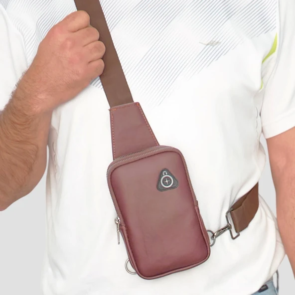 Lederax Hakiki Deri Mini Omuz Çantası LD531 - 5