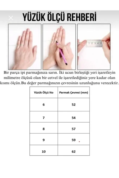 Zirkon Taşlı Elmas Montür Mekik Yüzük - 5