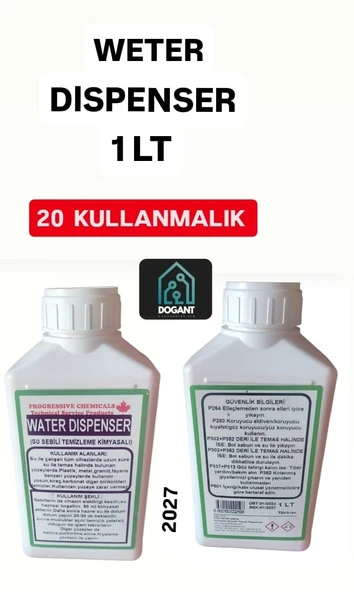 Su Sebili Akvaryum Temizleyici Sıvısı 1 LT - 2