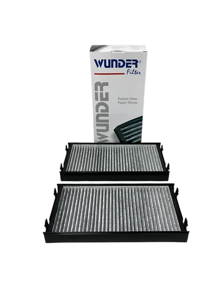 Wunder Bmw X6 E70, E72 2008-2013 Çiftli Karbonlu Polen Filtresi