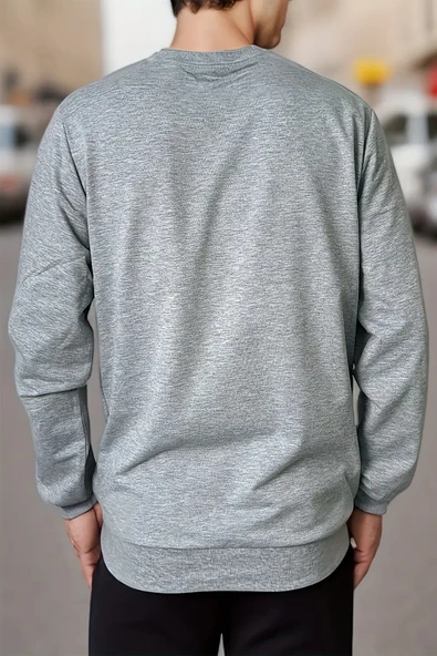 Milano Baskılı Oversize Sweatshirt - Resim 2