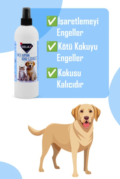Relax Evcil Hayvan ve Kötü Koku Giderici Sprey PET Freş Oda Kokusu Hoş Fresh Kokulu 400 mL - 2
