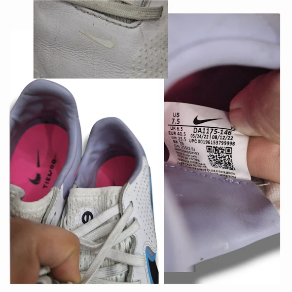 ORİJİNAL Nike Erkek Krampon Legend 9 Elıte SG Pro ISLAK ZEMİN KRAMPON - 9