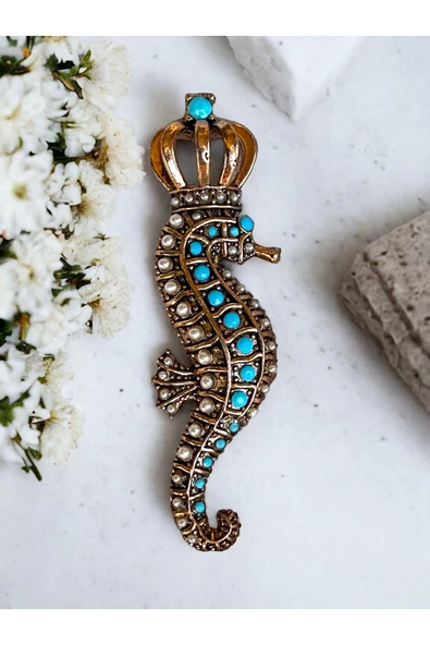 Denizatı Figür Broş - 2