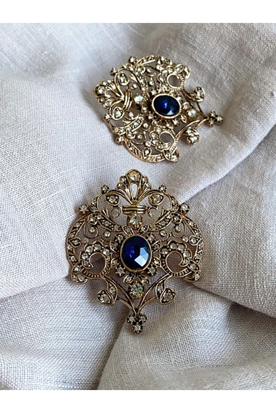 Elmas Montür Arma Küpe - Resim 4