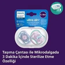 Philips Avent Scf85/61 Ultra Air 6-18 Kız Emzik - 3