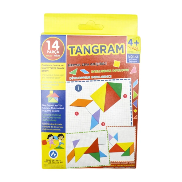 Ark Tangram 14 Parça Kod:984