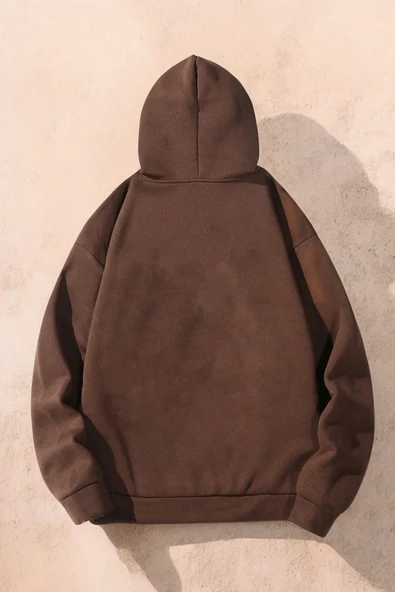 La California Baskılı Oversize Sweatshirt - 8