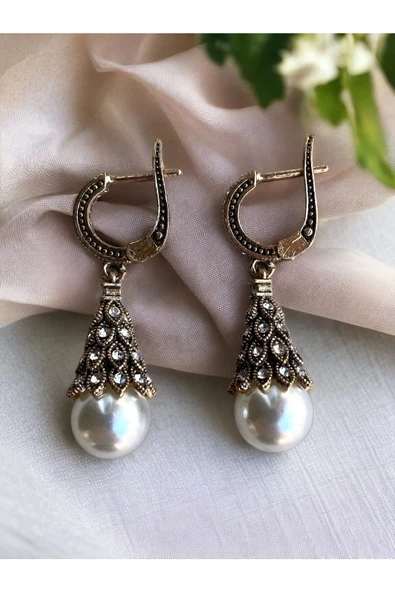 Salkım İnci Küpe - Resim 5