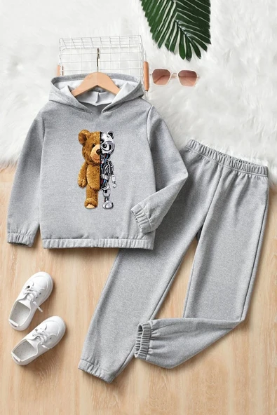 Çocuk Boys Bear Eşofman Takımı