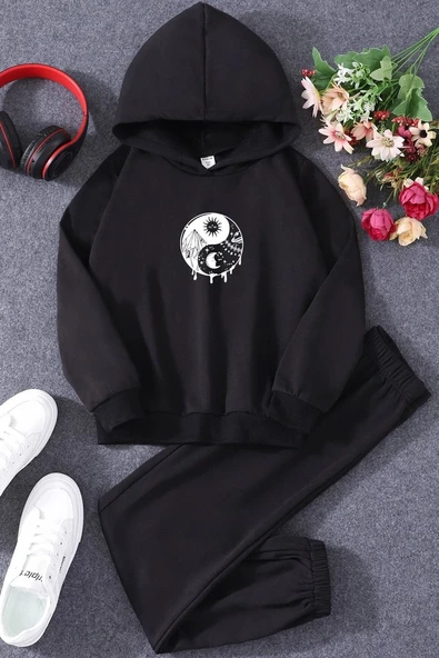 Çocuk Yin & Yang Eşofman Takımı ürün görseli 1