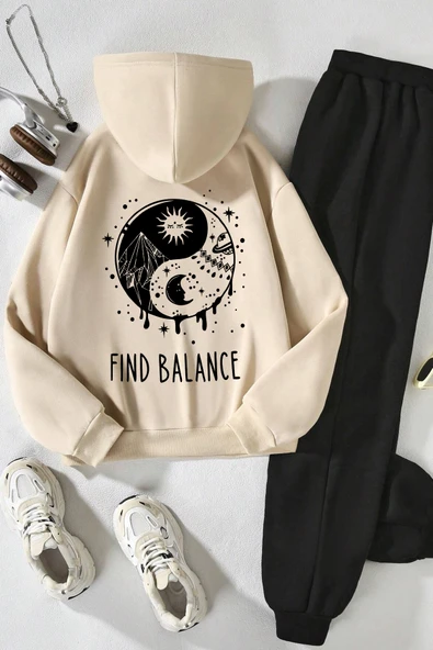 Çocuk Yin & Yang Eşofman Takımı - Resim 9