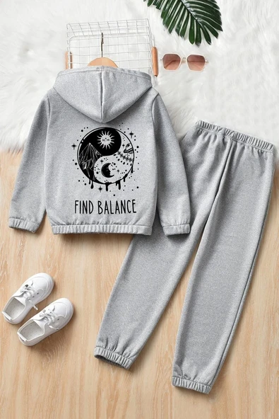 Çocuk Yin & Yang Eşofman Takımı - Resim 7
