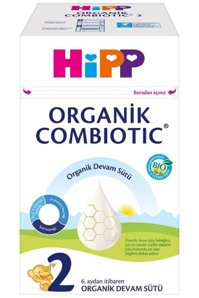 Hipp 2 Organik Combiotic Bebek Sütü 800gr ürün görseli