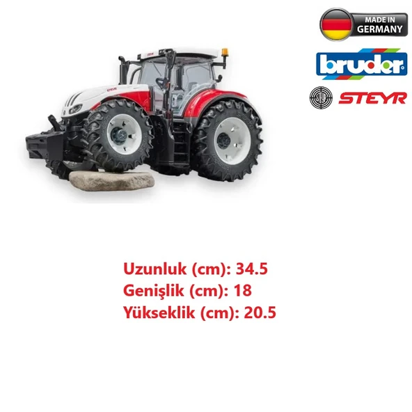 Bruder Steyr 6300 Terrus Traktör Oyuncak - 2