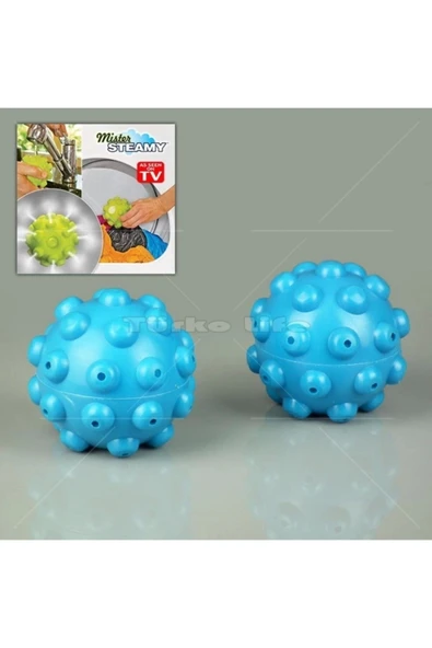 Mister Steamy Buharlı Çamaşır Kurutma Ve Ütü Topları Pratik 2'li - 2
