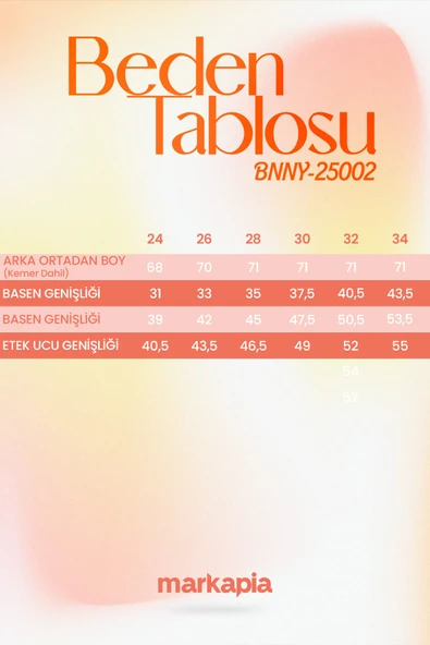 Önden Yırtmaçlı Likralı Midi Jean Etek - 10