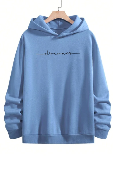 Dreamer Baskılı Oversize Sweatshirt - 11