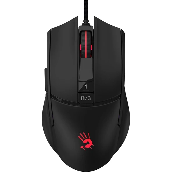 Bloody L65 Max RGB Optik Kablolu Oyuncu Mouse Siyah
