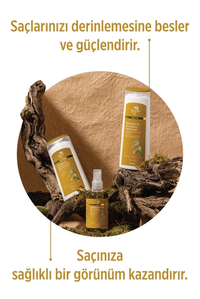 SELESTA LİFE Isırgan Otu ve Ginseng Özlü 3'lü Dökülme Karşıtı Saç Bakım Seti - Zayıf ve Dökülen Saçlar - 2