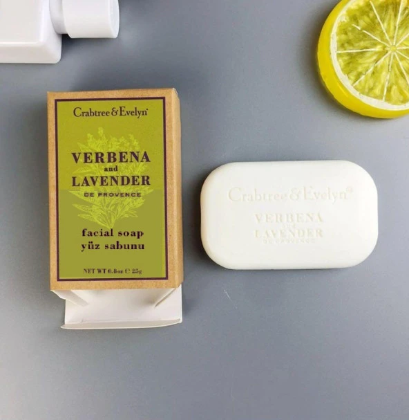 Crabtree & Evelyn Verbana Lavender Yüz Sabunu 25 Gr