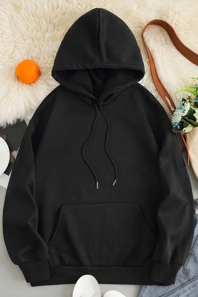 Scream Baskılı Unisex Oversize Sweatshirt - Resim 4