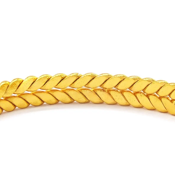 İmitasyon Başak Burma Bilezik 4 Adet BSET-101 - 3